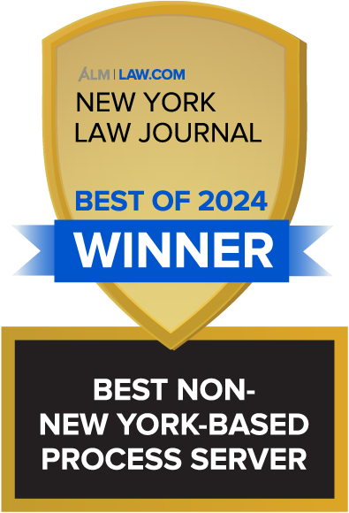 NY Law Journal Best Non-NY Process Server